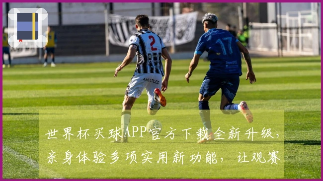 世界杯买球APP官方下载全新升级，亲身体验多项实用新功能，让观赛更便捷
